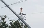 Chân dung cô gái trèo lên cột điện ở CAI LẬY – TIỀN GIANG!