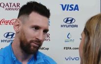 Nữ phóng viên khiến Messi xúc động sau chiến thắng tại World Cup