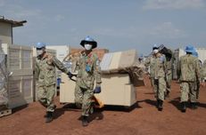 Đội Công binh Việt Nam triển khai nhiệm vụ khẩn cấp khi vừa đến Abyei