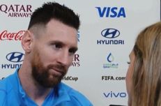 Nữ phóng viên khiến Messi xúc động sau chiến thắng tại World Cup