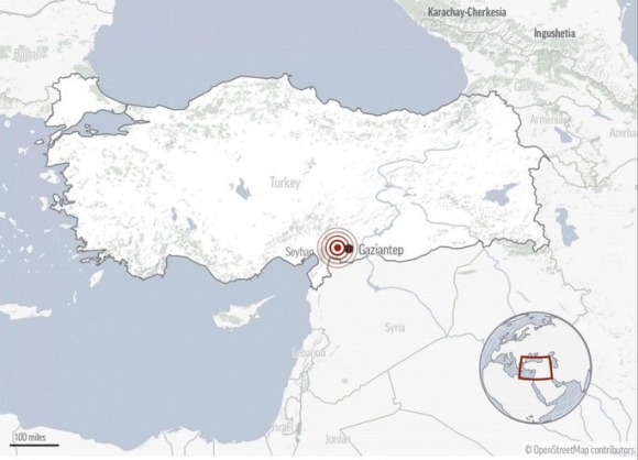 Hơn 1.500 người đã thiệt mạng sau động đất ở Thổ Nhĩ Kỳ và Syria